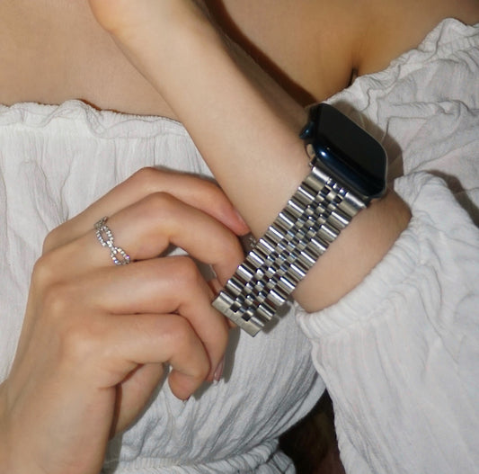 Steel Link Watch Band