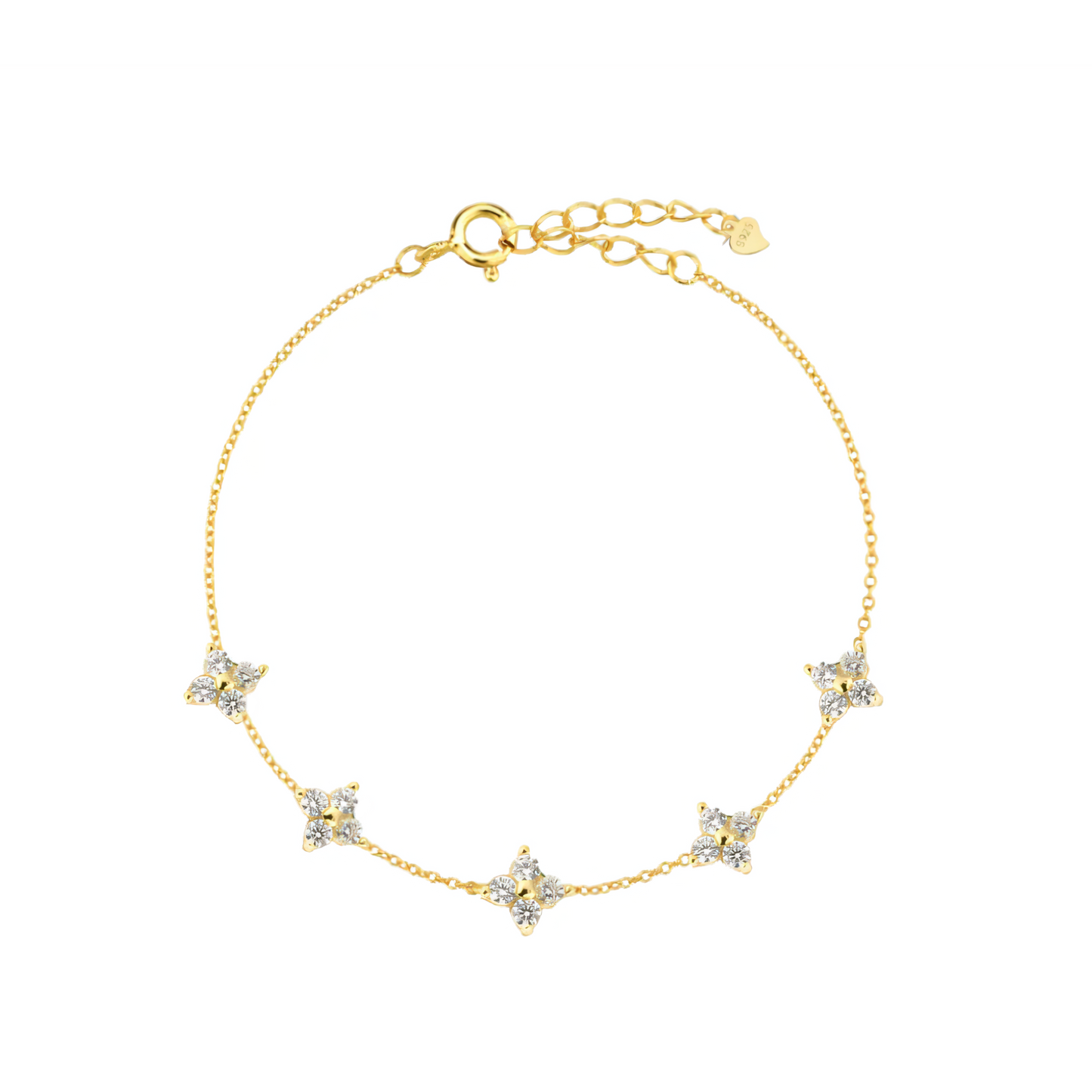 Flower Multi Motive Bracelet