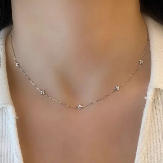 Flower Multi Motive Necklace