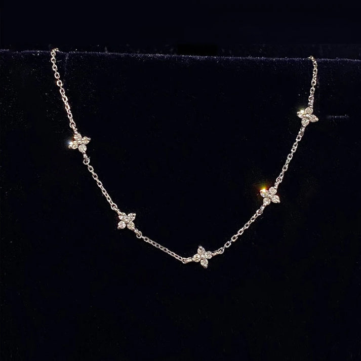 Flower Multi Motive Necklace