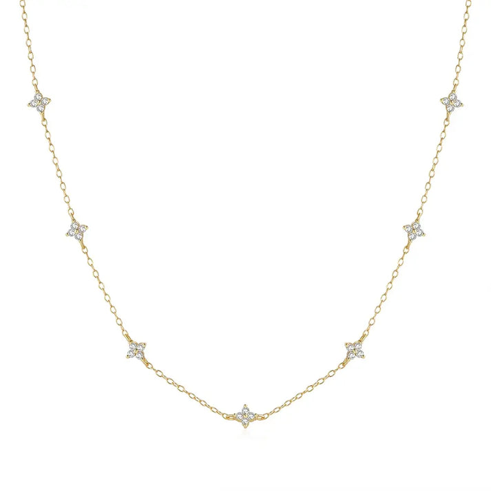 Flower Multi Motive Necklace