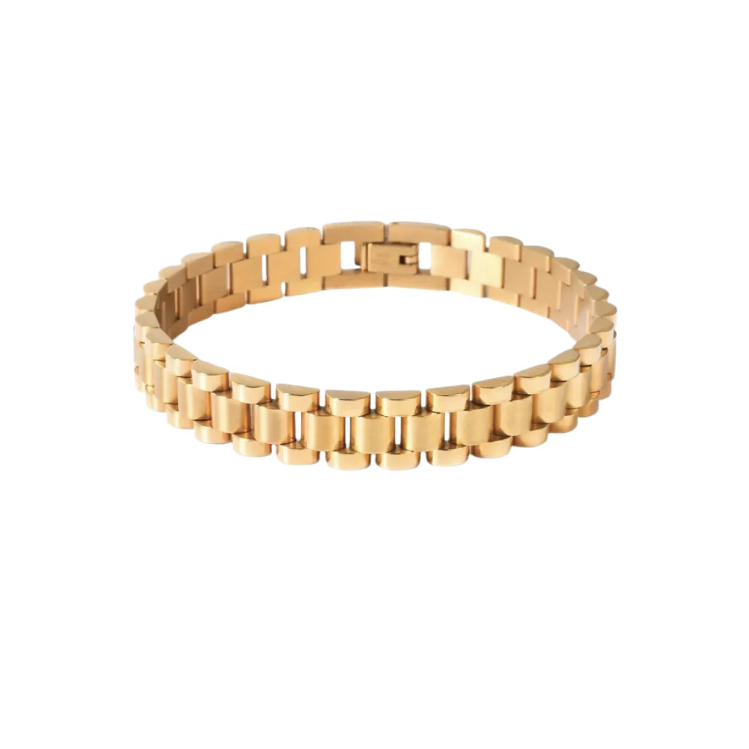 Chain Link Wide Bracelet