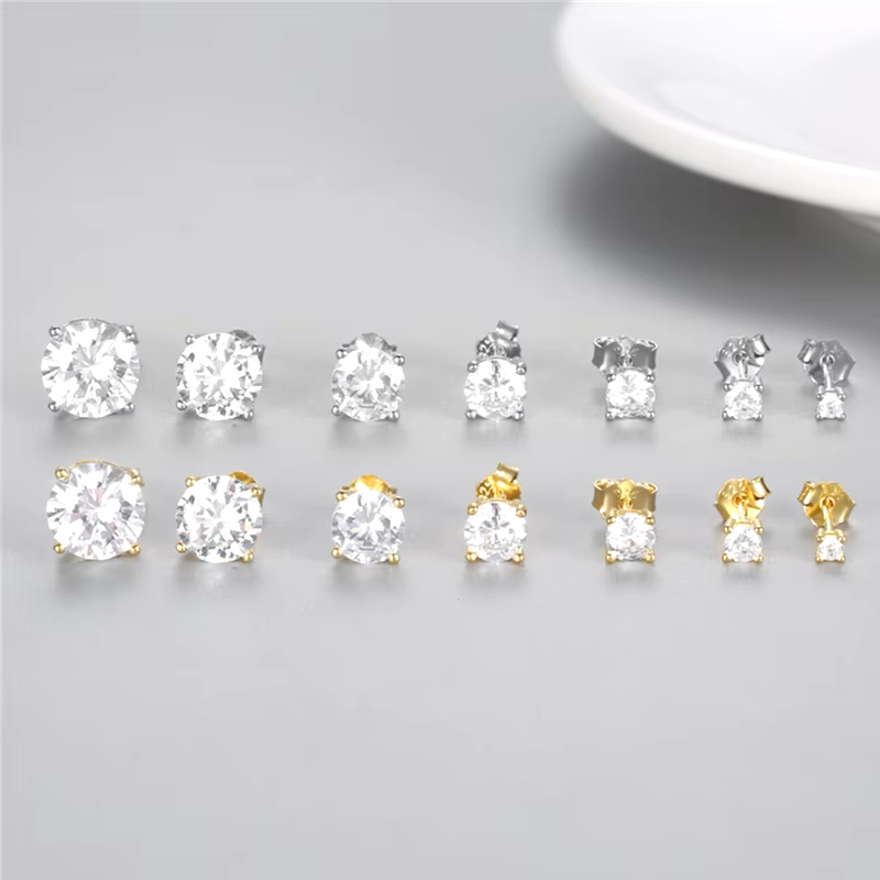 Crystal Stud Earrings