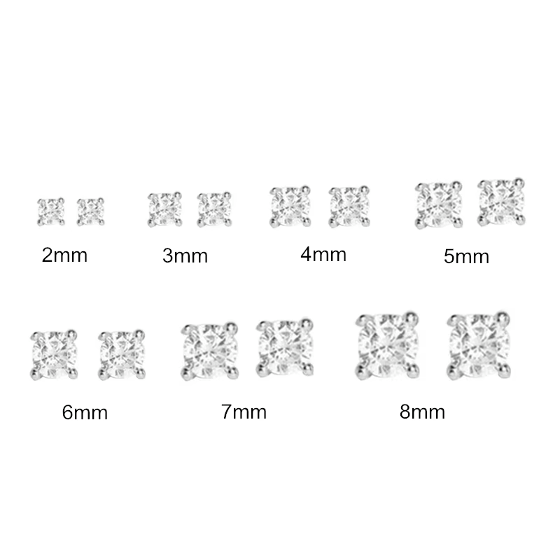 Crystal Stud Earrings