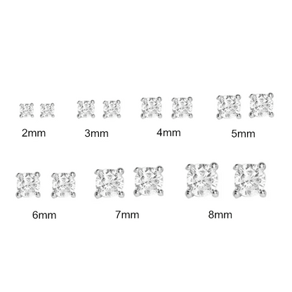 Crystal Stud Earrings