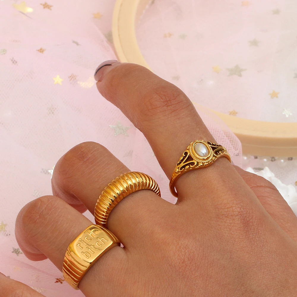 Pearl Single Ring