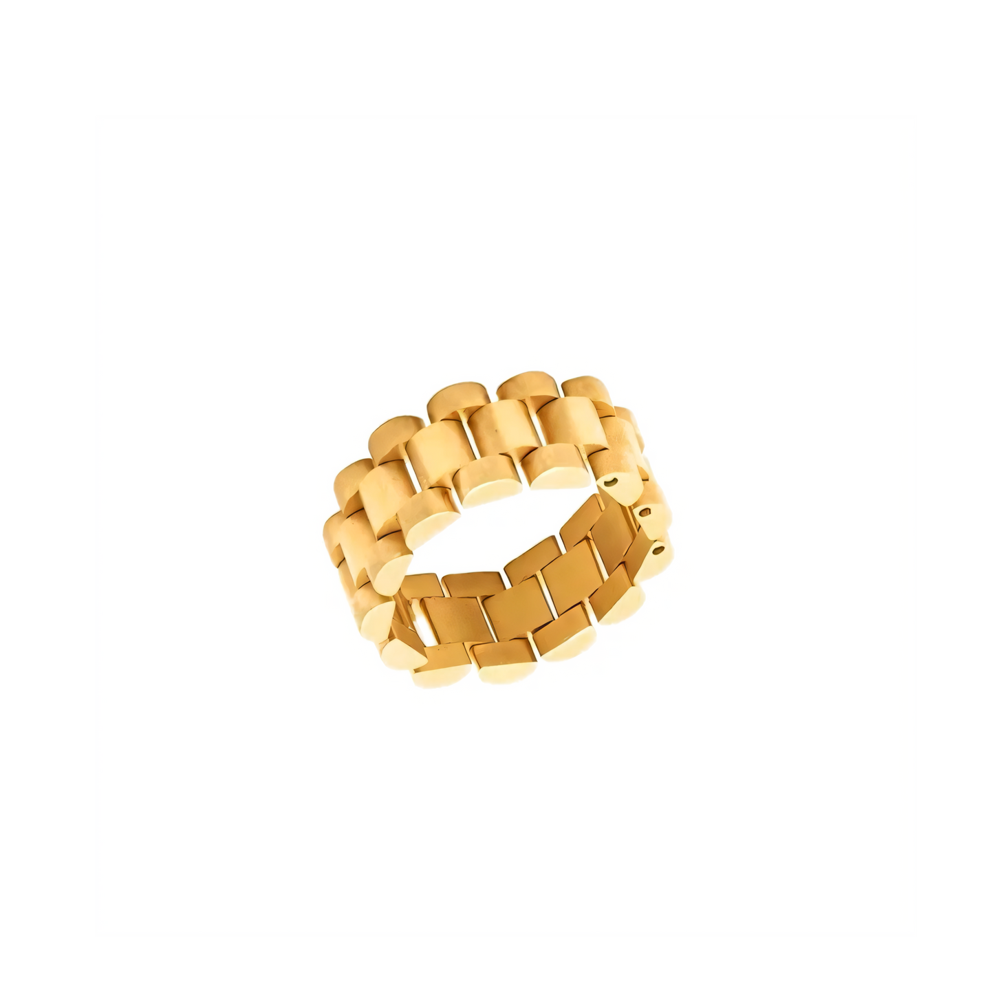 Chain Link Wide Ring