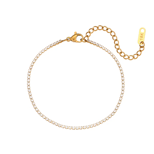 Tennis Minimalist 2mm Bracelet
