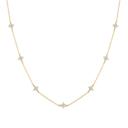 Flower Multi Motive Necklace