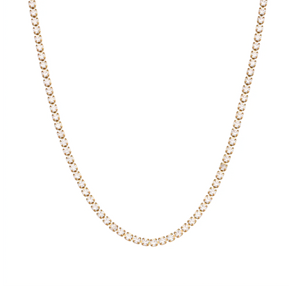 Tennis Minimalist 2mm Necklace
