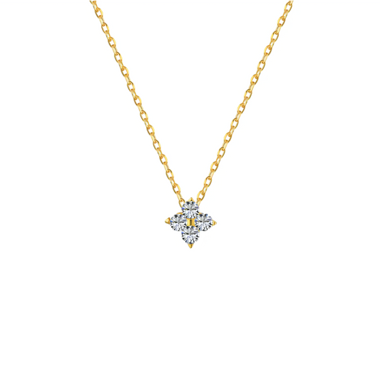 Flower Single Motive Necklace