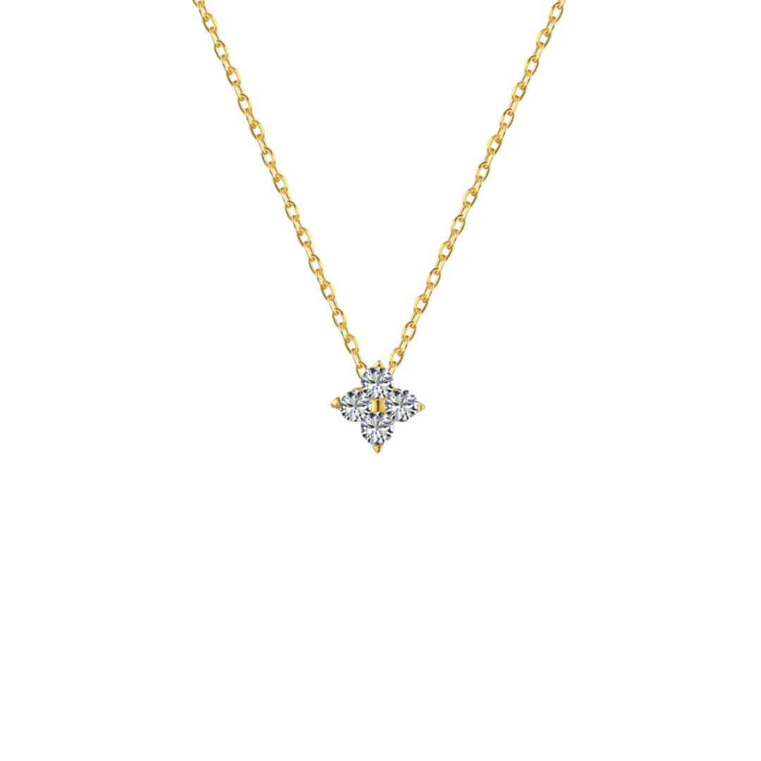 Flower Single Motive Necklace
