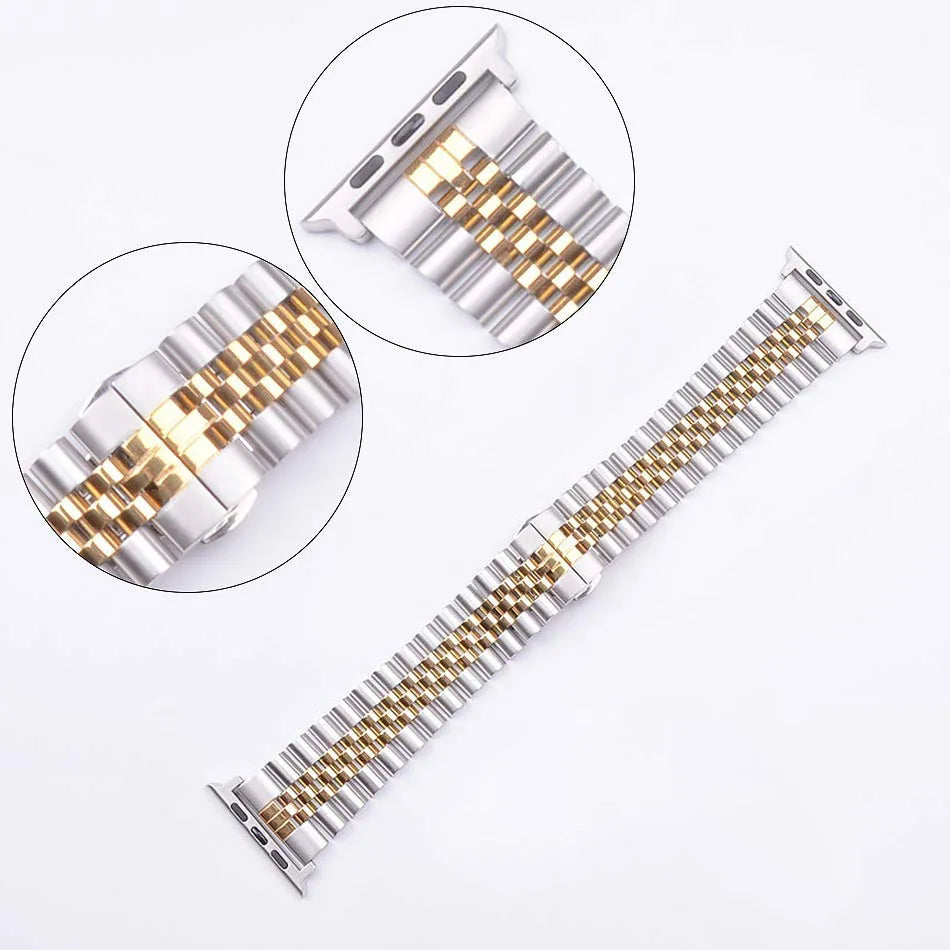 Steel Link Watch Band