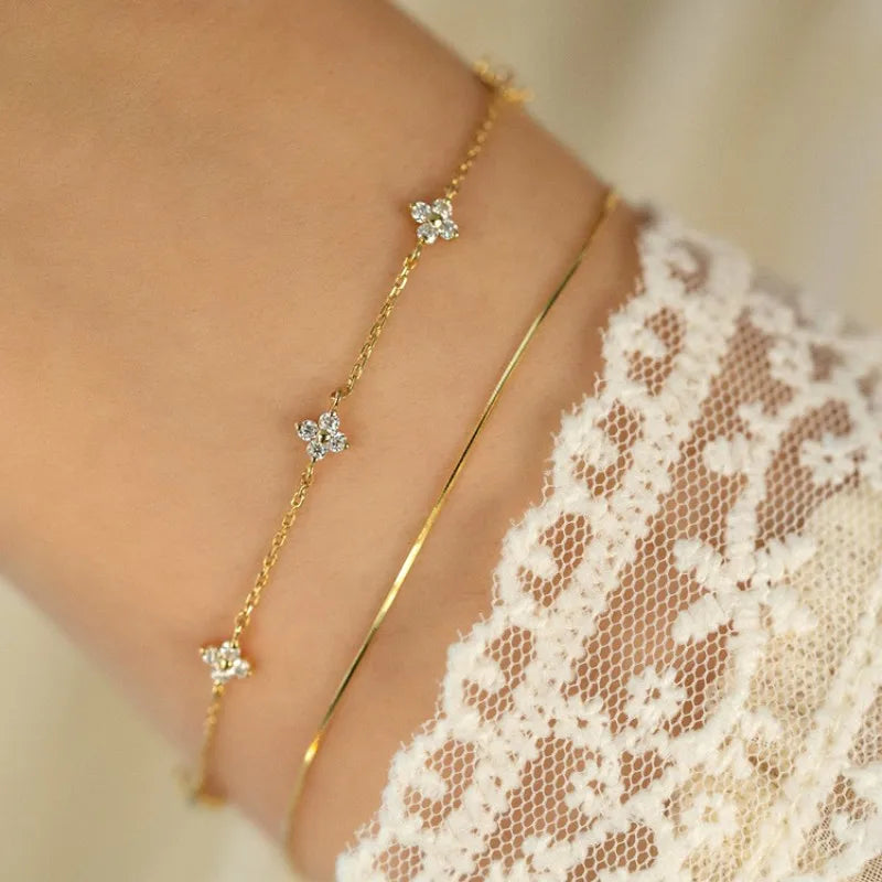 Flower Multi Motive Bracelet