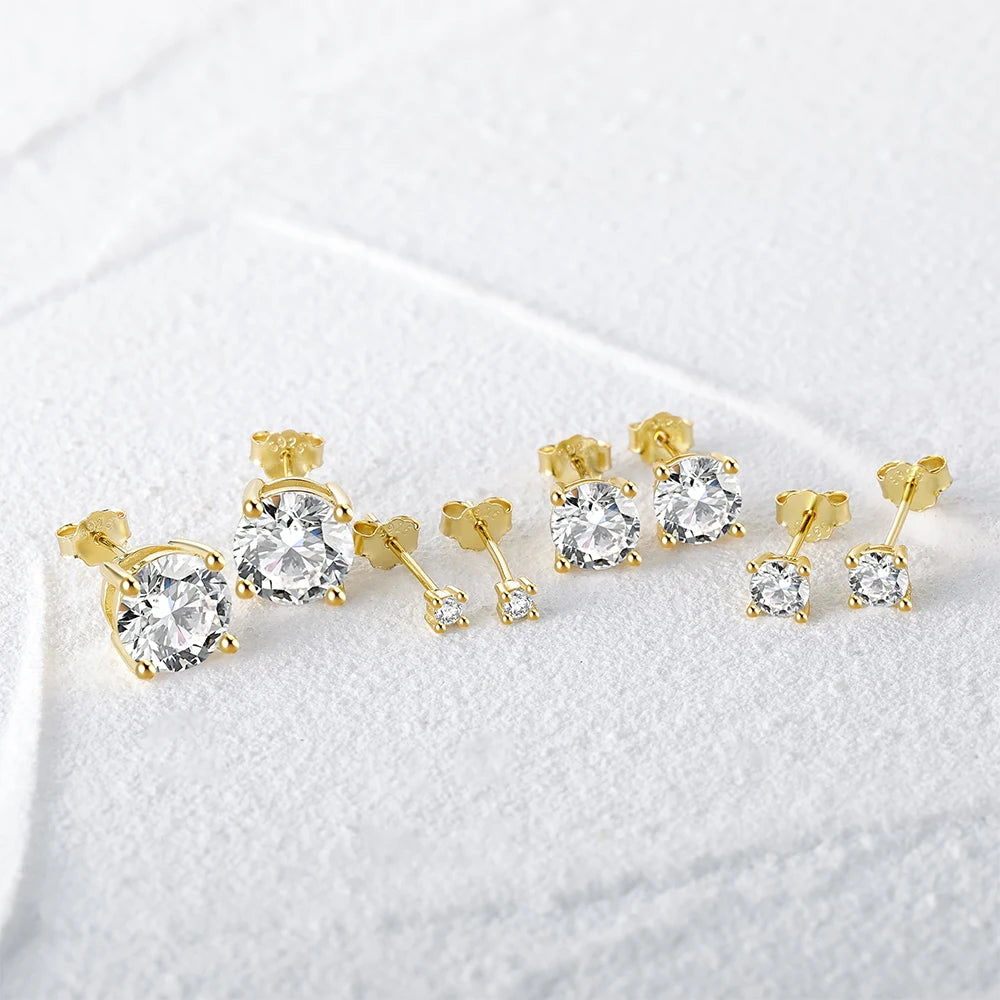 Crystal Stud Earrings