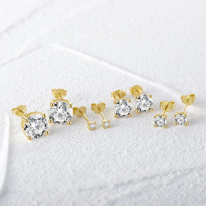 Crystal Stud Earrings