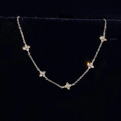 Flower Multi Motive Necklace