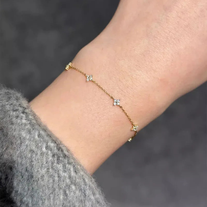 Flower Multi Motive Bracelet